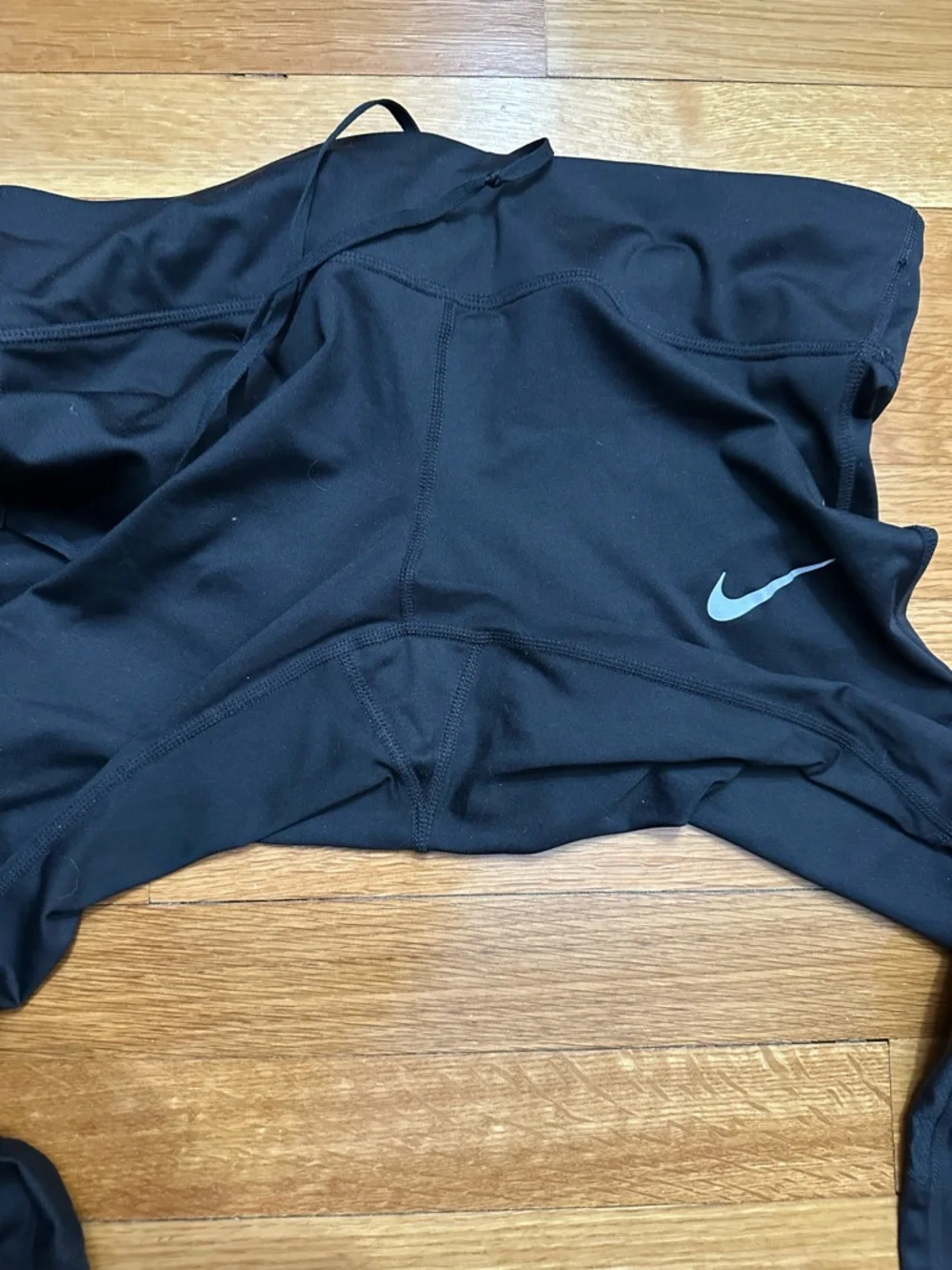 Nike Women’s Black Dri-FIT Performance Running Tights Size Large EUC